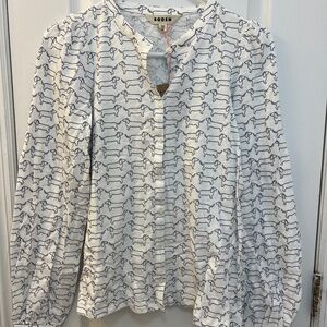 Boden button down size 6
